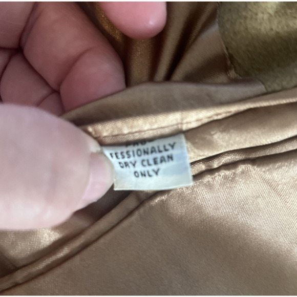 Vtg Hand-made Men's Pure Mongolian Cashmere Peacoat M Kaufmans Pittsburgh Classy - Picture 14 of 16